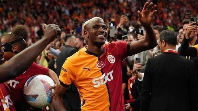 Galatasaraydan Osimhene rest Nijeryalı oyuncu süre istedi