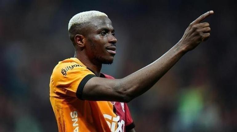 Galatasaraydan Osimhene rest Nijeryalı oyuncu süre istedi