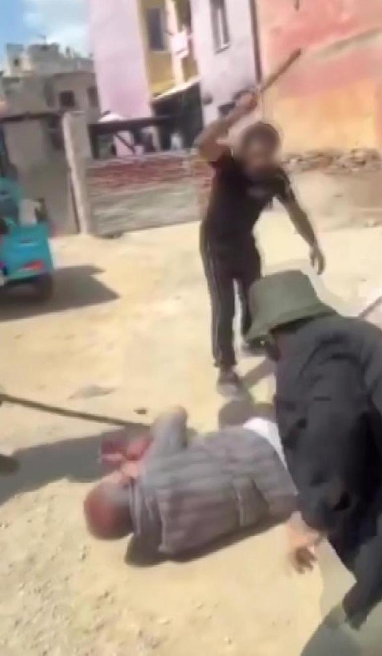 Yaşlı adama acımasız işkence: Kurban olayım yapma