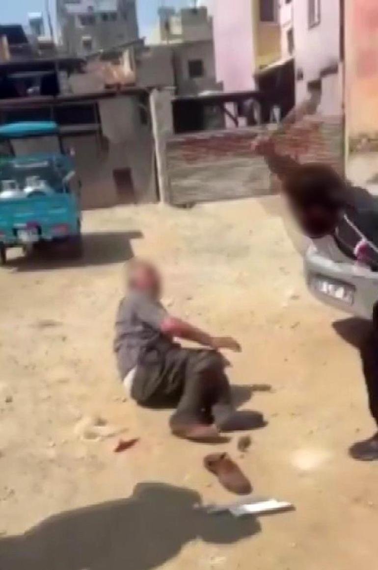 Yaşlı adama acımasız işkence: Kurban olayım yapma