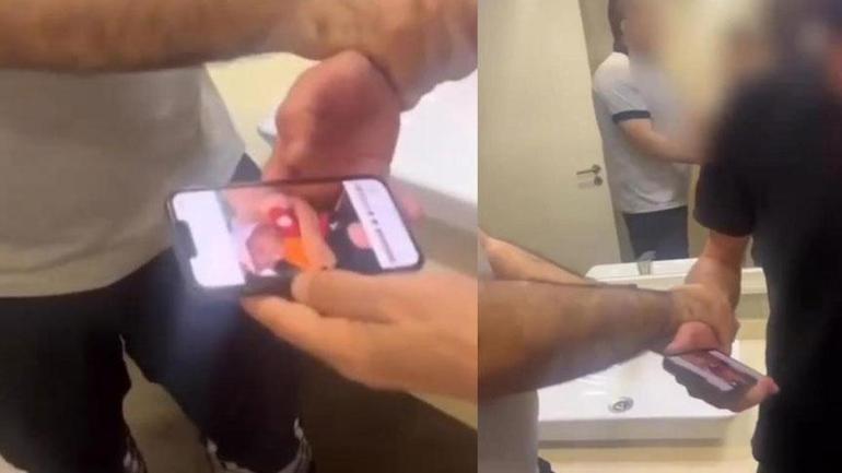 684fd975105959d3b8d4414b Gizli kamerayla kadınlar tuvaletine girdi! Skandal olayda şok savunma