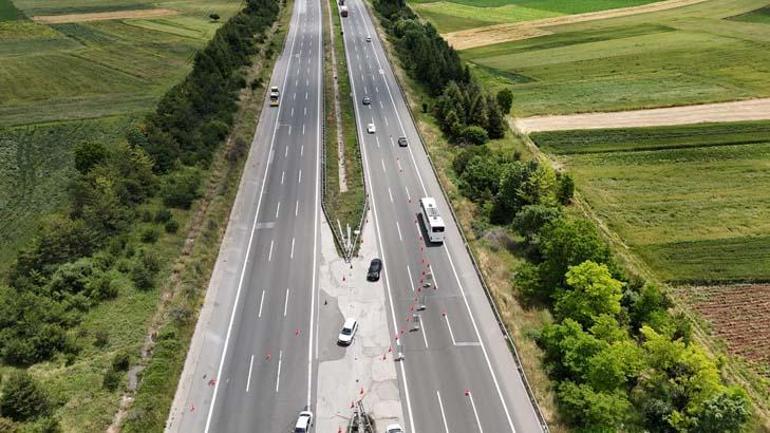 Dikkat TEMde 4 gün boyunca trafik tek şeritten sağlanacak