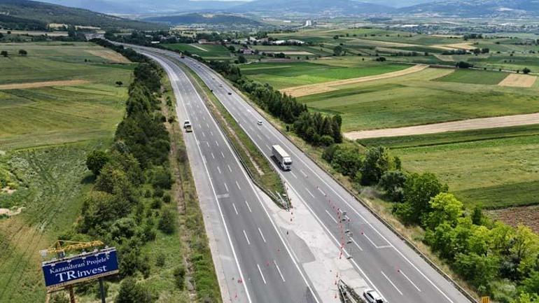 Dikkat TEMde 4 gün boyunca trafik tek şeritten sağlanacak