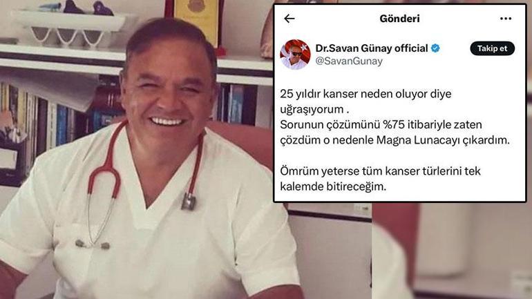 ‘Kanser türlerini bitireceğim’ demişti Doktor Mustafa Savan Günay’ın sır ölümü
