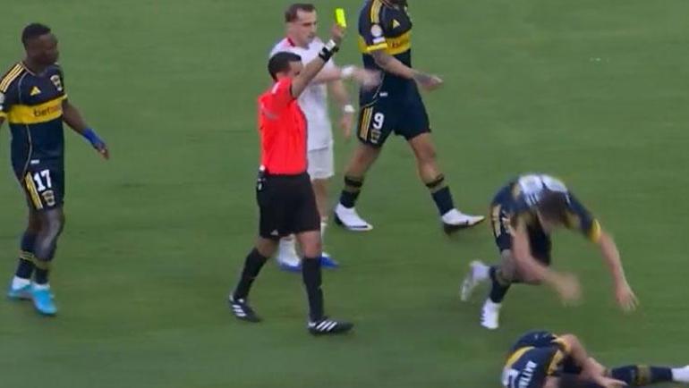 Boca Juniors - Benfica maçında ortalık karıştı Kerem Aktürkoğlu sinirlerine hakim olamadı, rakibini itti