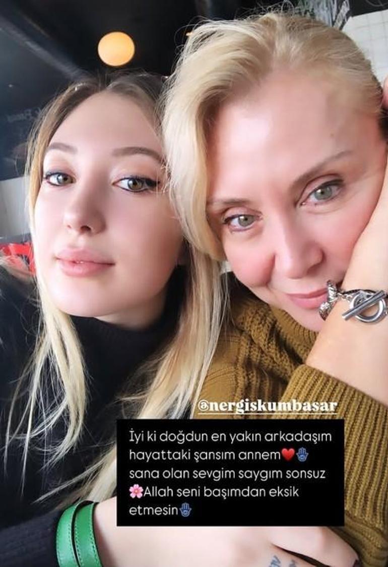 Yasmin Erbilden duygulandıran paylaşım Allah seni başımdan eksik etmesin