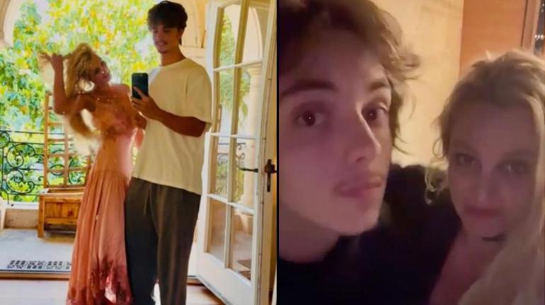 Kendi boyunu geçti Britney Spears ile oğlundan duygulandıran paylaşım