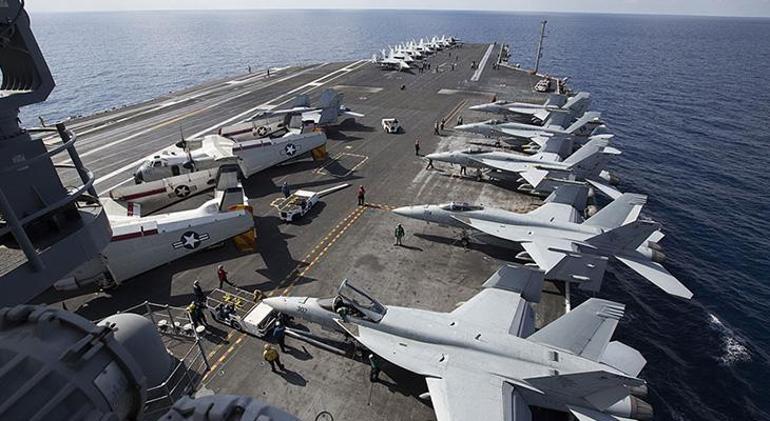 Nimitz ile başladı devamı gelecek ABD, donanmasını Orta Doğuya yönlendiriyor