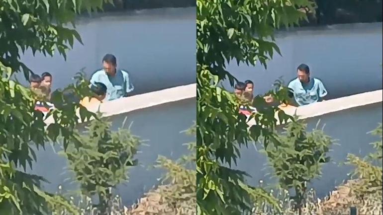 Müdür yardımcısı okul bahçesinde öğrenciye dehşeti yaşattı