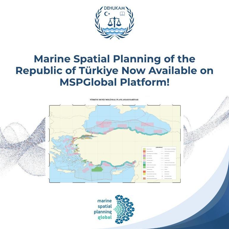 Türkiye Deniz Mekansal Planlaması haritası resmiyet kazandı