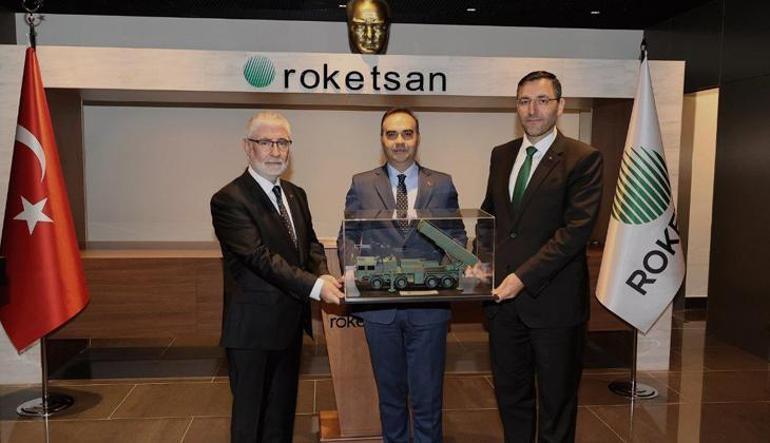 Sanayi ve Teknoloji Bakanı Kacırdan ROKETSANa ziyaret