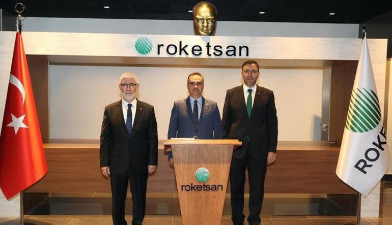 Sanayi ve Teknoloji Bakanı Kacırdan ROKETSANa ziyaret