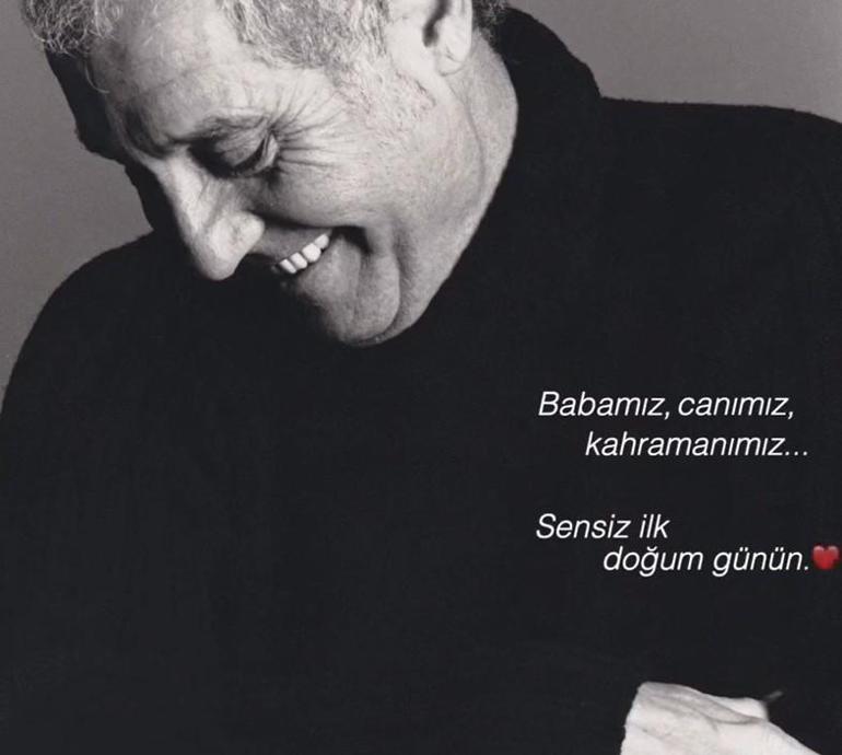 Usta sanatçı için duygusal paylaşım Sensiz ilk doğum günün