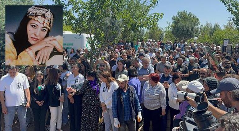 Sanatçı Ayşe Şanın mezarı 29 yıl sonra memleketi Diyarbakıra taşındı