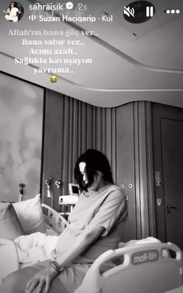 Taze anneden selamlar Sahra Işık takipçilerine seslendi: Nazardan çok korkuyorum