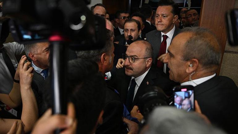 TBMM Sanayi Komisyonunda gerginlik yaşandı