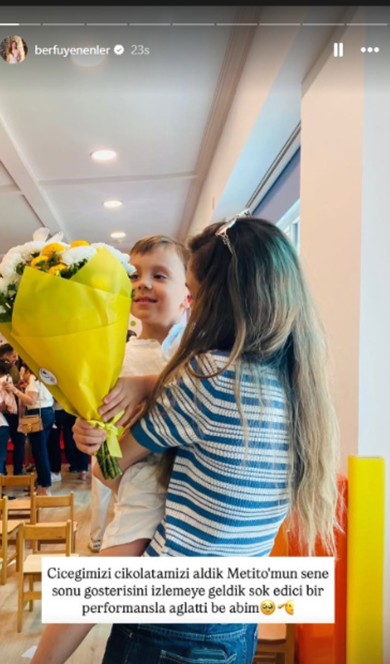 Berfu Yenenler gözyaşlarına boğuldu Ağlamaktan gözlerim şişti