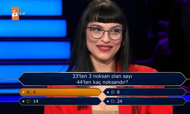 Sosyal medyaya damga vuran soru Yarışmacı açıklama yapmak zorunda kaldı: 33’ten 3 noksan olan sayı, 44’ten kaç noksandır