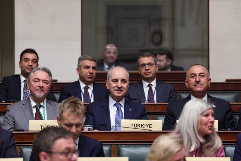TBMM Başkanı Kurtulmuş, NATO Parlamento Başkanları Zirvesinde