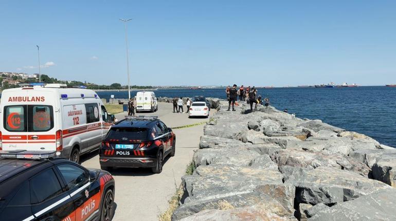 Avcılar sahilinde kayalıklarda kadın bedeni bulundu