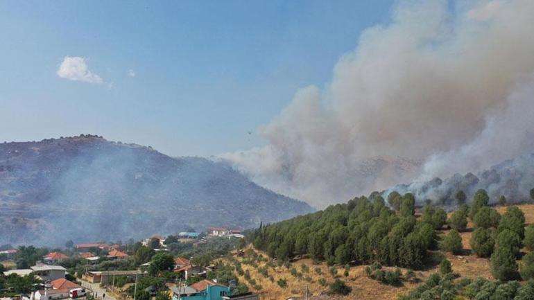 Son dakika... 2 ilde korkutan yangın Müdahale başladı