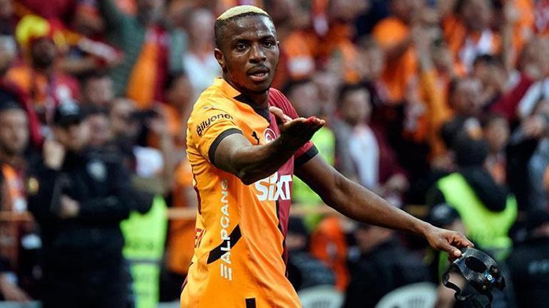Galatasaraydan Osimhene mesaj Masaya gel konuşalım