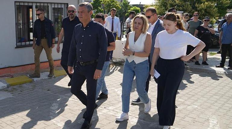 CHP Genel Başkanı Özel, YKSye giren Ferdi Zeyrekin kızı Nehiri bugün de yalnız bırakmadı