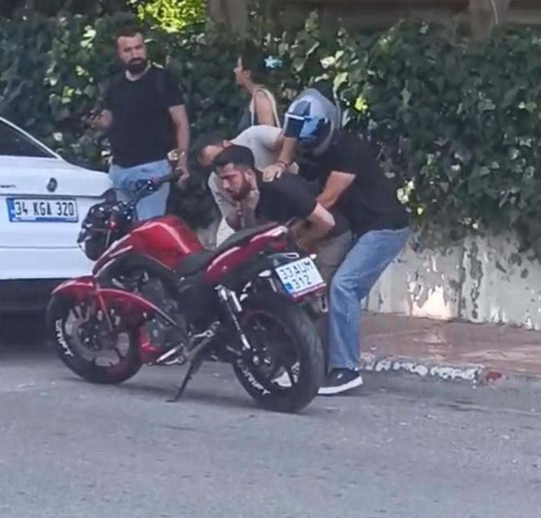 Kask kamerası can pazarını kaydetti Heimlich manevrasıyla hayata döndürdü