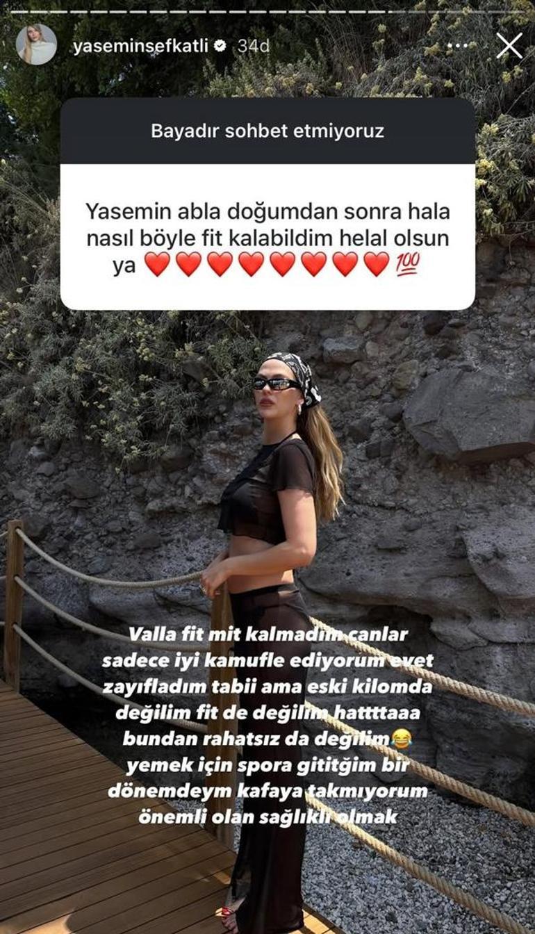 Yasemin Şefkatliden takipçilerine samimi itiraf İyi kamufle ediyorum