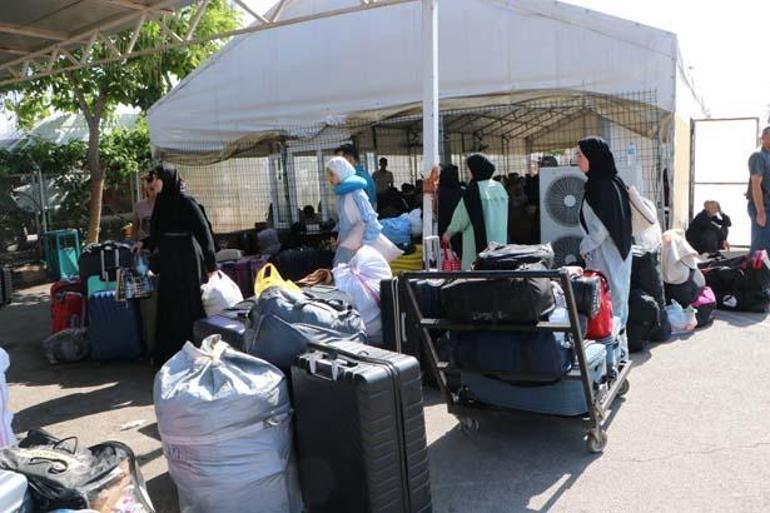 Suriyelilerin ülkelerine dönüşü okulların tatile girmesiyle hız kazandı