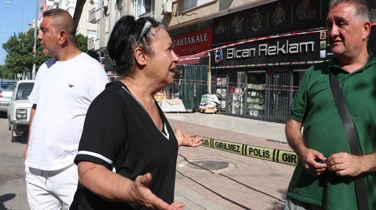 7 katlı binanın kolonu bomba gibi patladı Ekipler binayı tahliye etti