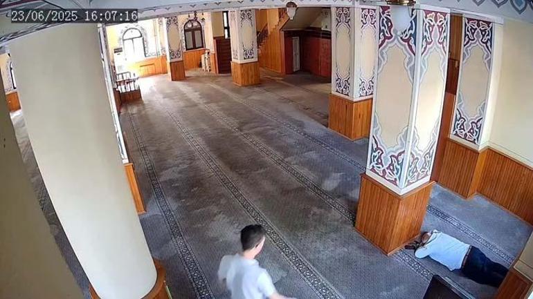 Camide skandal görüntü Güvenlik kamerası her şeyi kaydetti