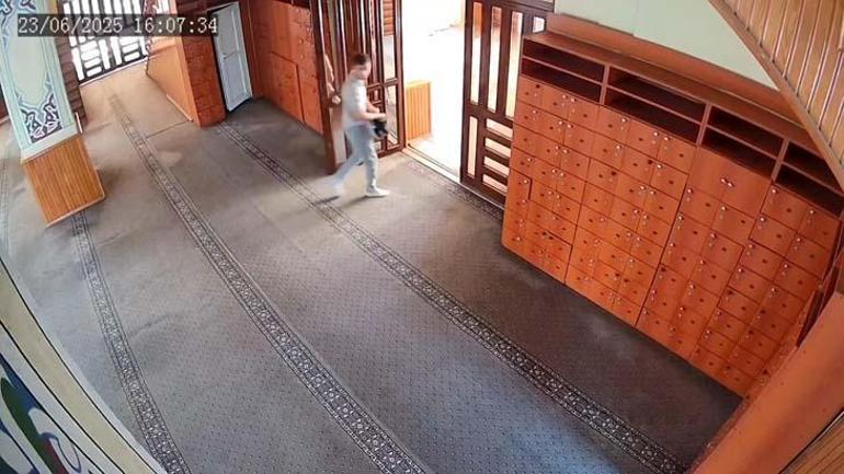 Camide skandal görüntü Güvenlik kamerası her şeyi kaydetti