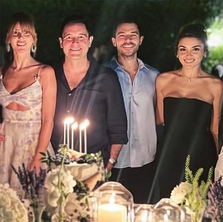 Ayrılık iddialarına fotoğraflı yanıt Hande Erçel ve Hakan Sabancı çiftinden yeni kare