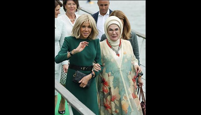Emine Erdoğan, Boijmans van Beuningen Depo Müzesinde programa katıldı