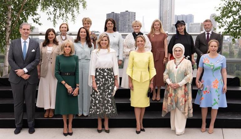 Emine Erdoğan, Boijmans van Beuningen Depo Müzesinde programa katıldı