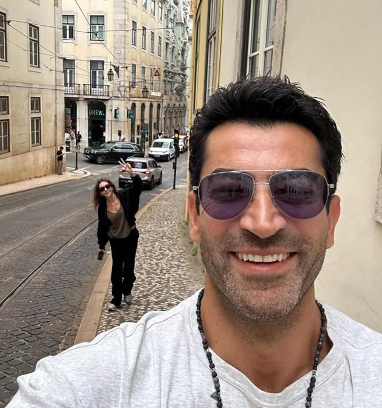 Ünlü çiftten romantik tatil Sinem Kobalın Instagram pozlarına beğeni yağdı