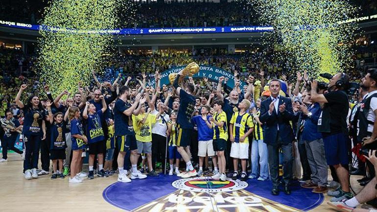 Basketbol Süper Liginde şampiyon Fenerbahçe Beko Finalde Beşiktaş Fibabankayı yendi