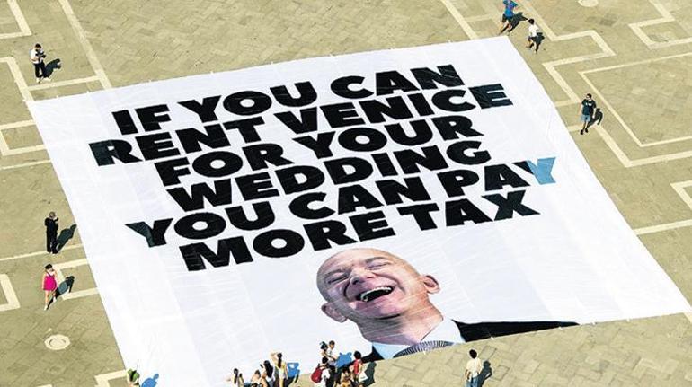 Venedik’te Bezos savaşı