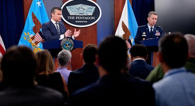 Hamaney ABDye tokat attık dedi, Pentagon basını suçladı: Trump karşıtlığı kanınızda var