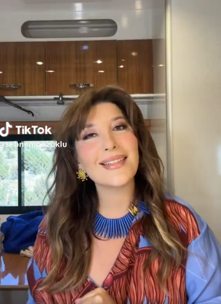 Şebnem Bozokludan düşme iddialarına komik cevap Yok be ablam