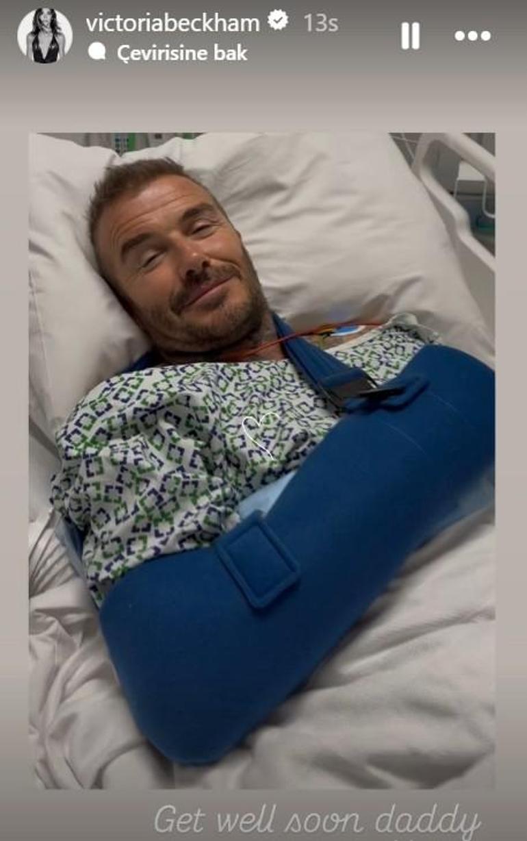 Efsane isim sevenlerini korkuttu David Beckham hastanelik oldu