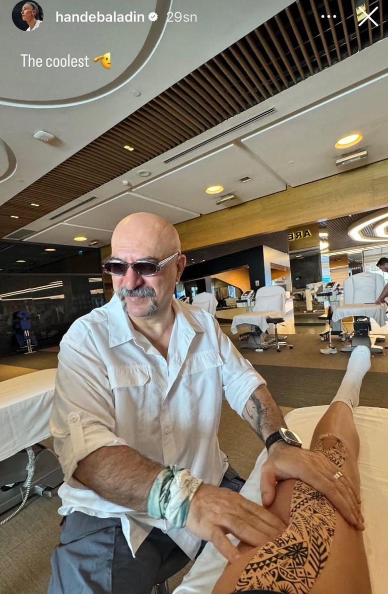 Filenin Sultanlarında sakatlanan Hande Baladının son durumu