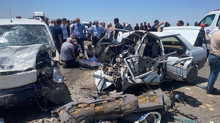 Adıyamanda feci kaza 4 kişi öldü, 1 kişi yaralandı