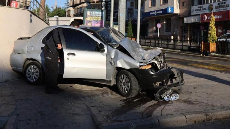 Kırmızı ışıkta geçip dehşet saçtı Alkollü sürücüden ilginç tepki: Anam babam beni böyle görmesin