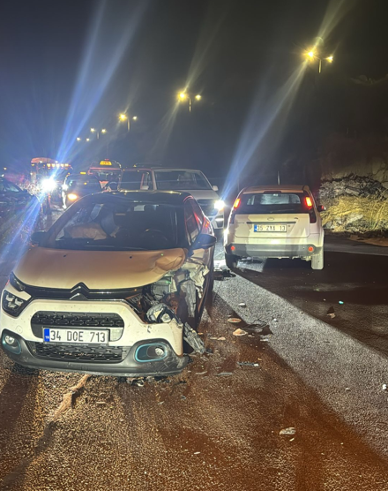 Tarık Mengüçün oğlu Baran trafik kazası geçirdi
