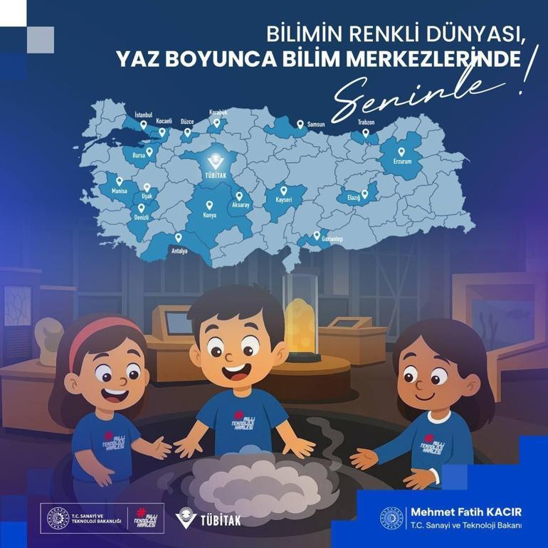 Bakan Kacır: Yaz Akademileri, 7nci ve 8inci sınıf öğrencilerimize kapılarını açıyor