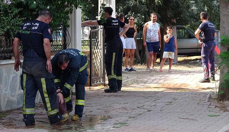 Gurbetçi aile Antalyaya tatile geldi; 3 saat sonra evleri yandı
