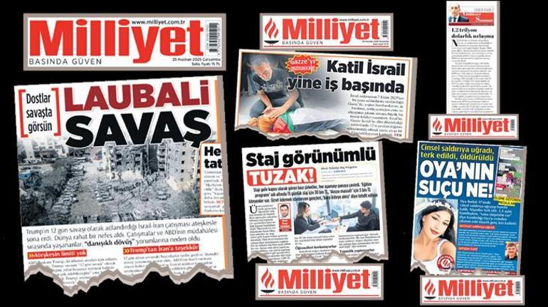Butlan günlerinde Milliyet...