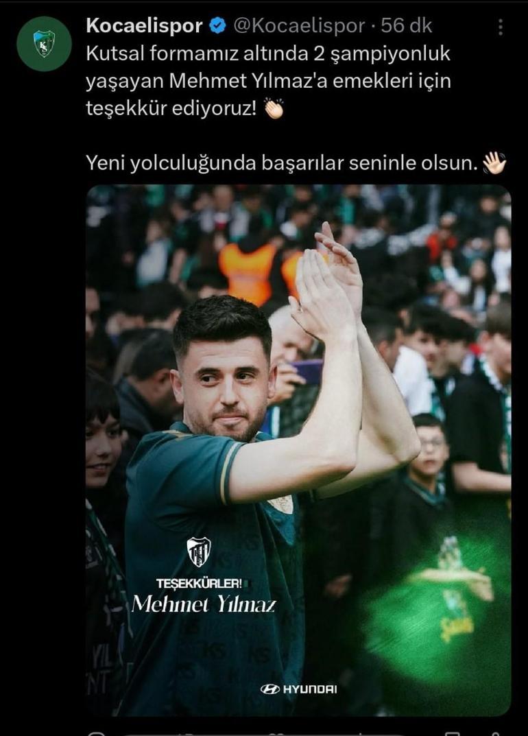 Kocaelisporda ayrılıklar peş peşe açıklandı
